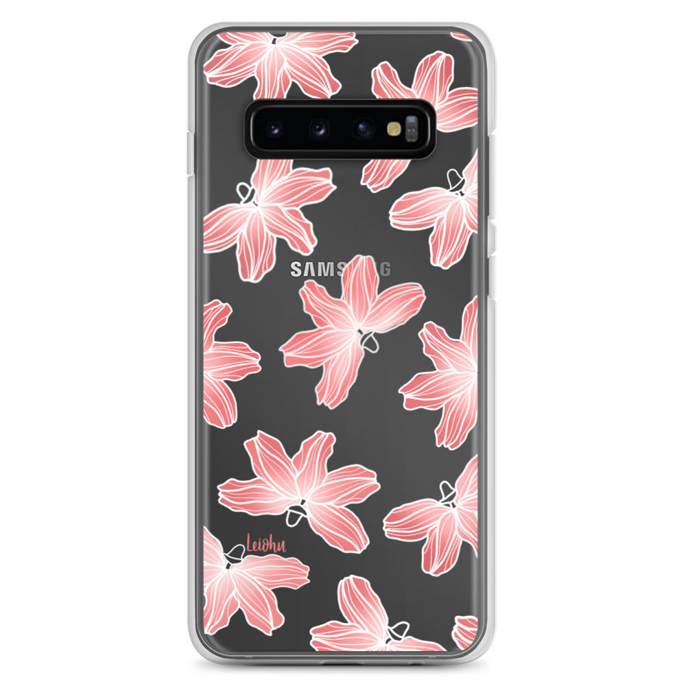 Naupaka Dream - Clear Case for Samsung® - LEIOHU DESIGNS