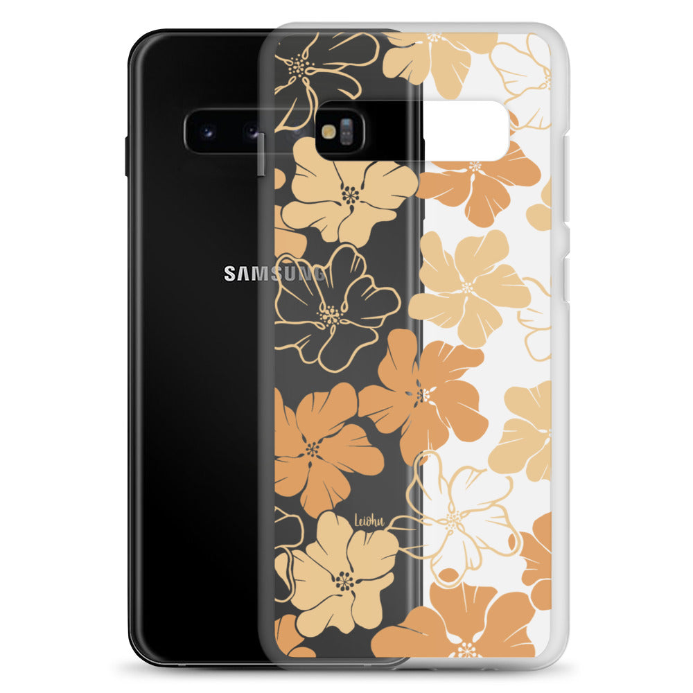 Retro Ilima - Clear Case for Samsung® - LEIOHU DESIGNS