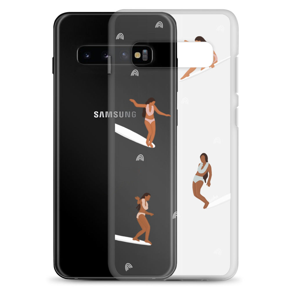 He'e Nalu - Clear Case for Samsung® - LEIOHU DESIGNS