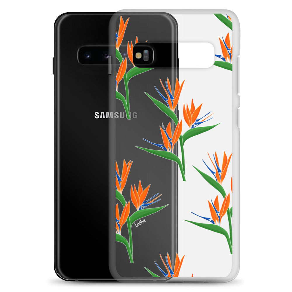 Bird of Paradise - Clear Case for Samsung® - LEIOHU DESIGNS