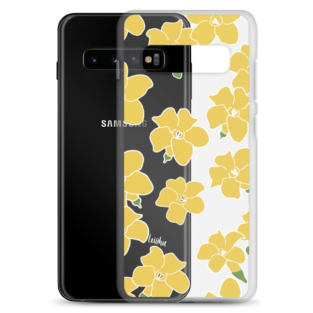 Puakenikeni - Clear Case for Samsung® - LEIOHU DESIGNS