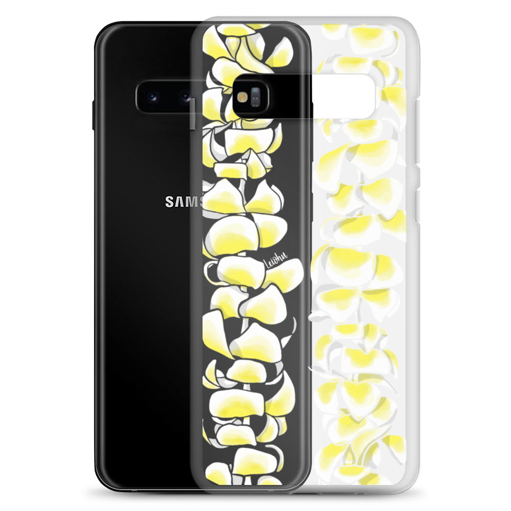 Plumeria - Clear Case for Samsung® - LEIOHU DESIGNS
