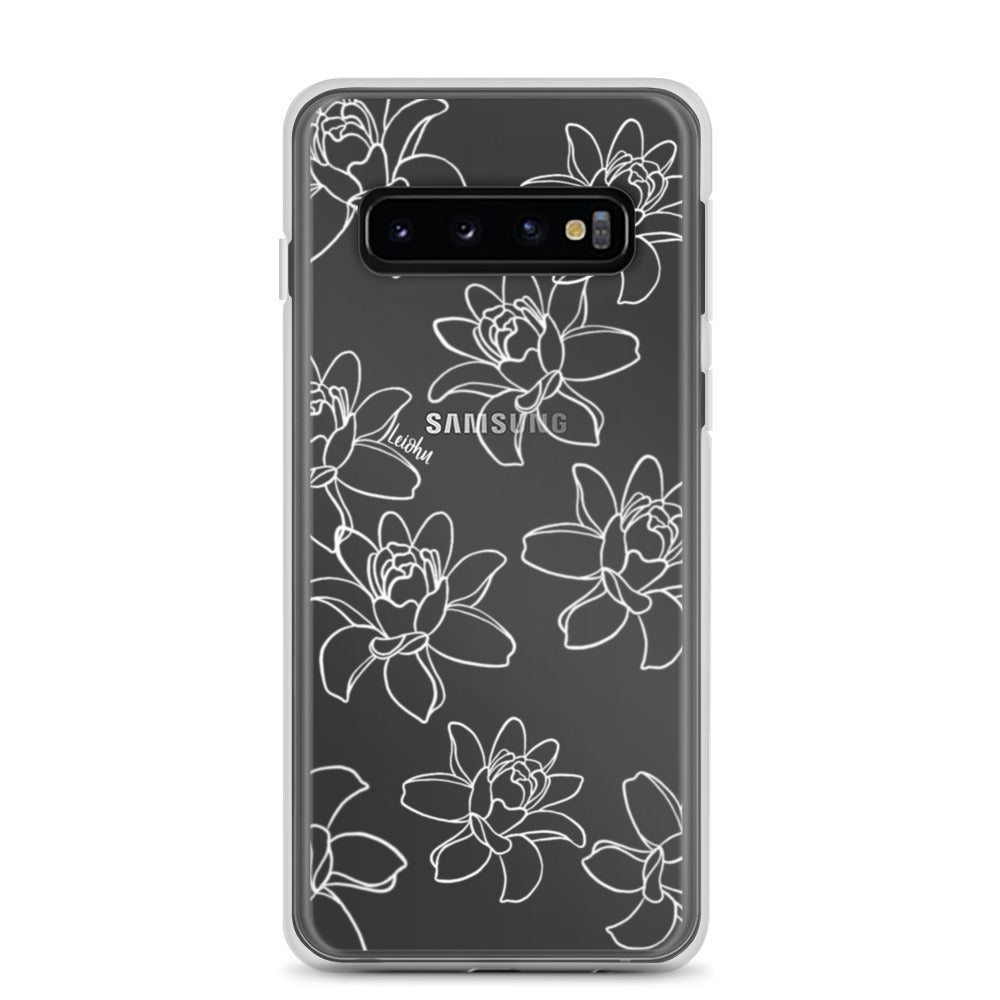 Tuberose - Clear Case for Samsung® - LEIOHU DESIGNS