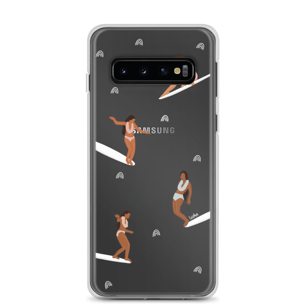He'e Nalu - Clear Case for Samsung® - LEIOHU DESIGNS