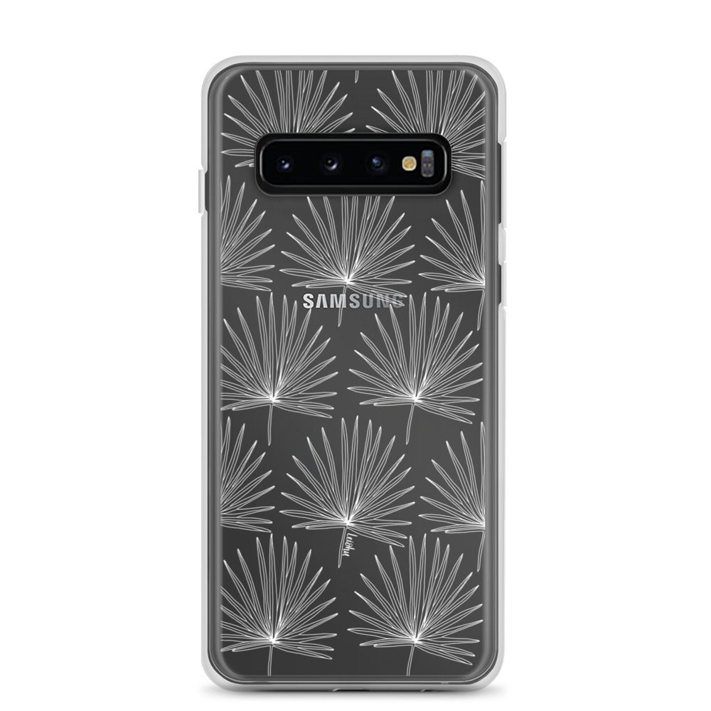Fan Palm - Clear Case for Samsung® - LEIOHU DESIGNS