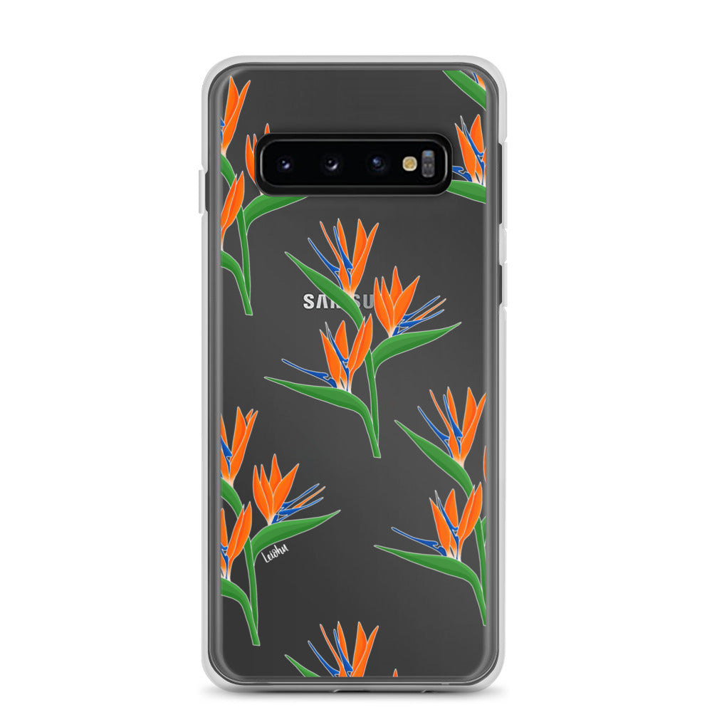 Bird of Paradise - Clear Case for Samsung® - LEIOHU DESIGNS