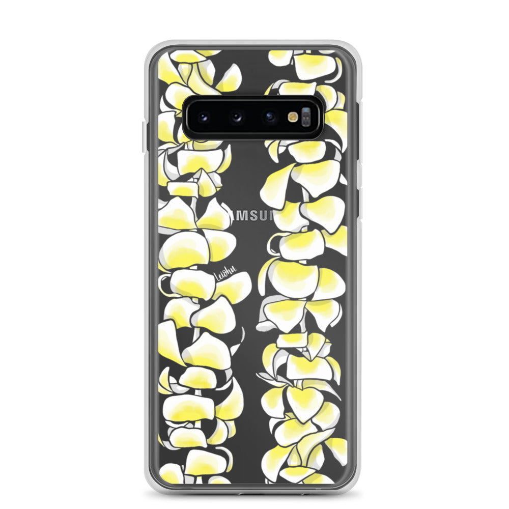 Plumeria - Clear Case for Samsung® - LEIOHU DESIGNS