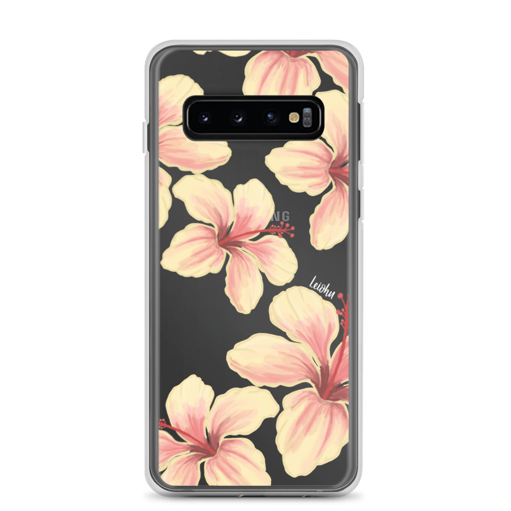 Hibiscus - Clear Case for Samsung® - LEIOHU DESIGNS
