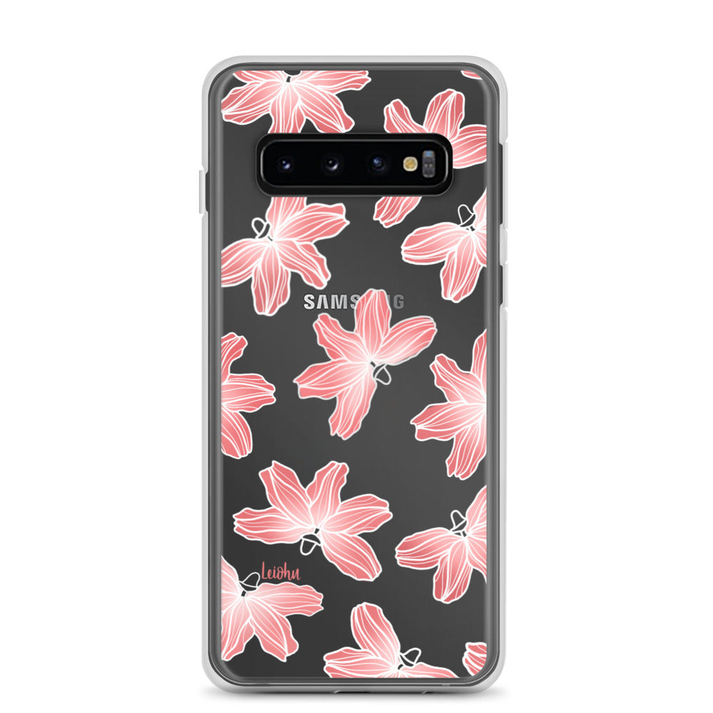 Naupaka Dream - Clear Case for Samsung® - LEIOHU DESIGNS