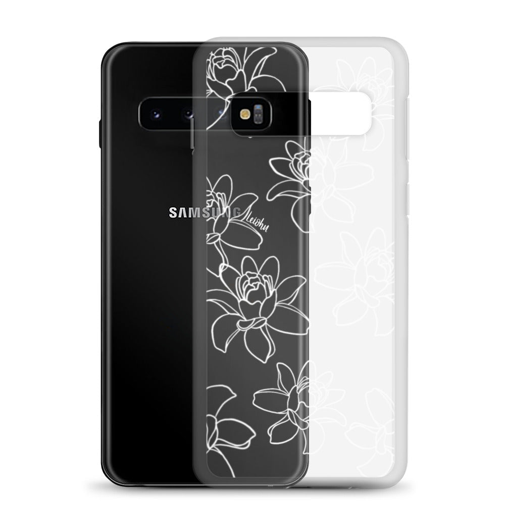 Tuberose - Clear Case for Samsung® - LEIOHU DESIGNS