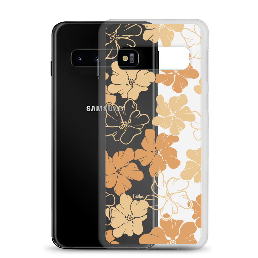 Retro Ilima - Clear Case for Samsung® - LEIOHU DESIGNS