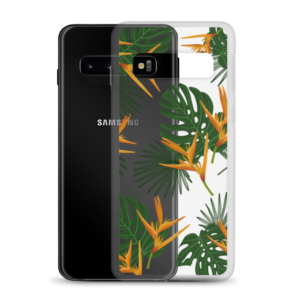 Vintage Paradise - Clear Case for Samsung® - LEIOHU DESIGNS