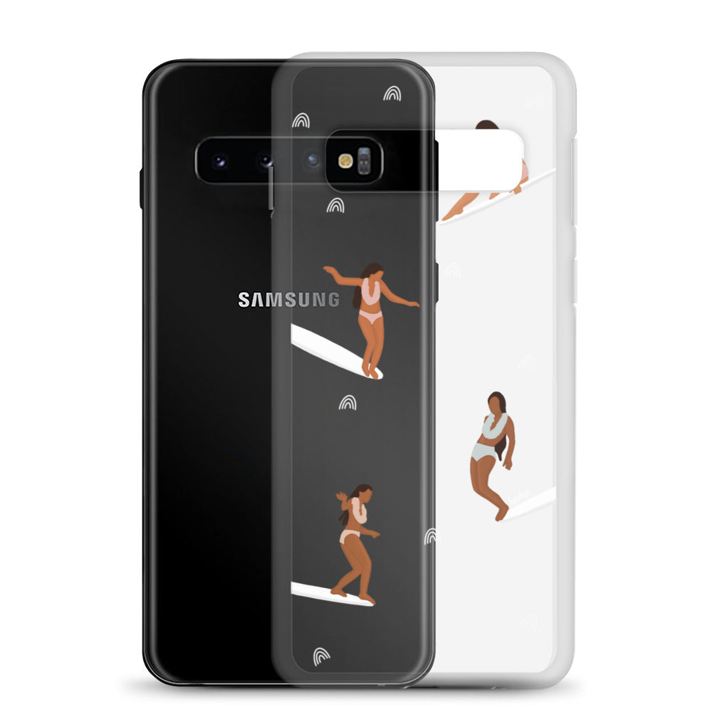 He'e Nalu - Clear Case for Samsung® - LEIOHU DESIGNS