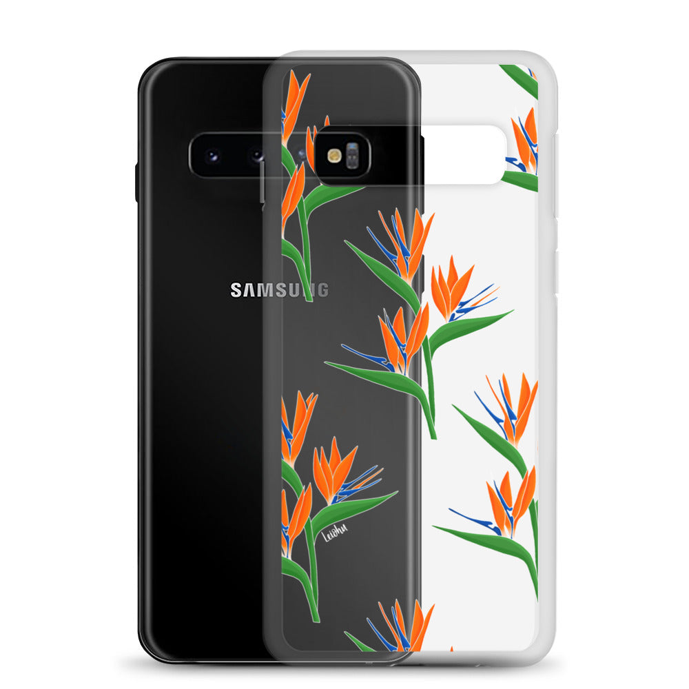 Bird of Paradise - Clear Case for Samsung® - LEIOHU DESIGNS