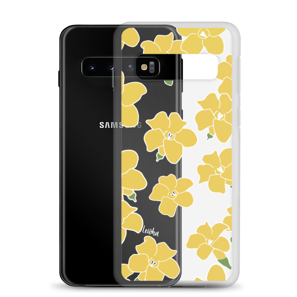 Puakenikeni - Clear Case for Samsung® - LEIOHU DESIGNS