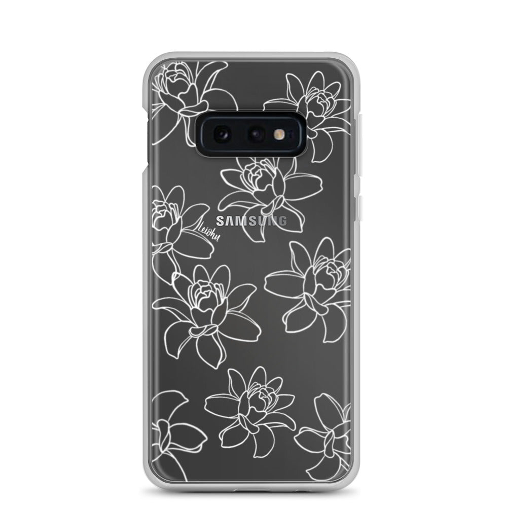 Tuberose - Clear Case for Samsung® - LEIOHU DESIGNS