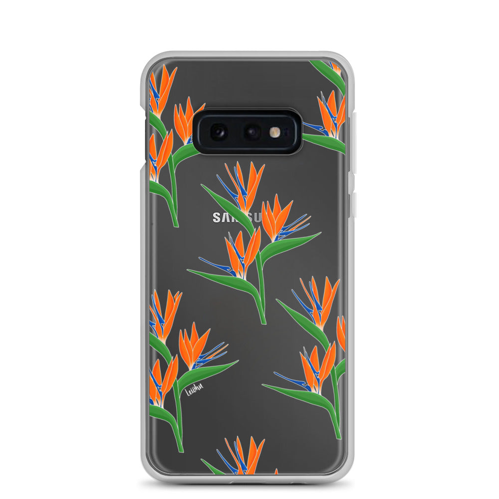 Bird of Paradise - Clear Case for Samsung® - LEIOHU DESIGNS