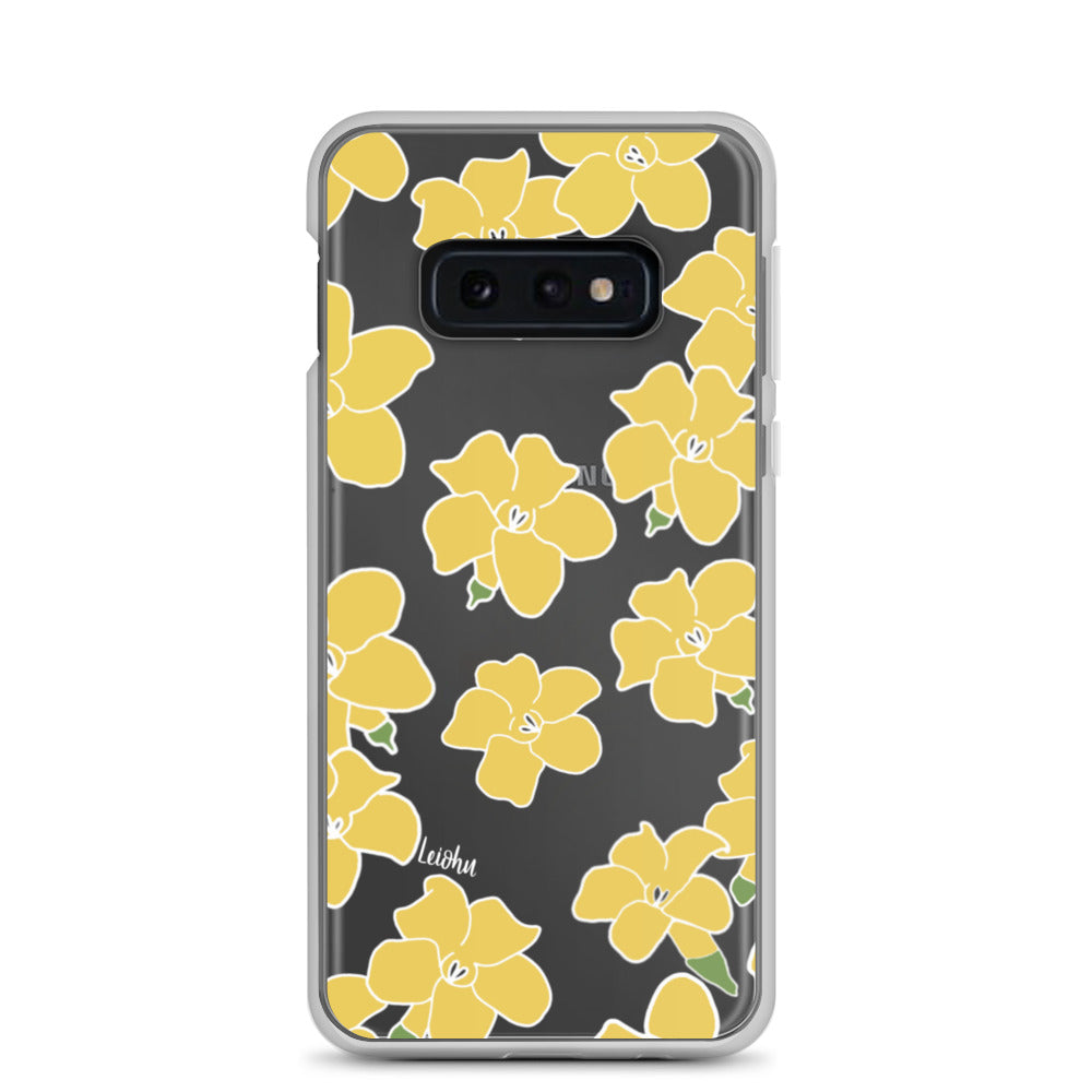 Puakenikeni - Clear Case for Samsung® - LEIOHU DESIGNS