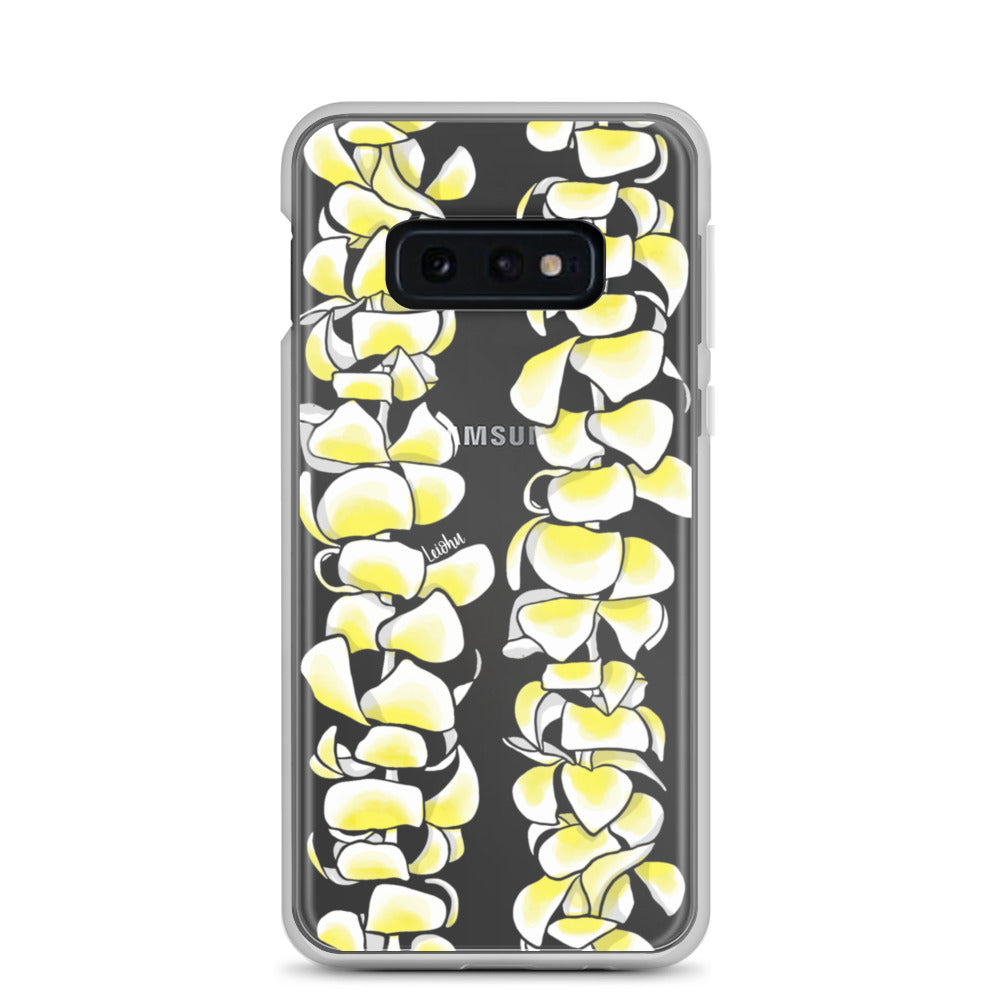 Plumeria - Clear Case for Samsung® - LEIOHU DESIGNS
