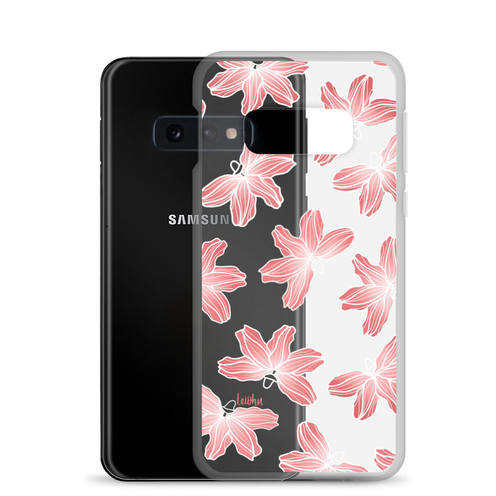 Naupaka - Clear Case for Samsung® - LEIOHU DESIGNS