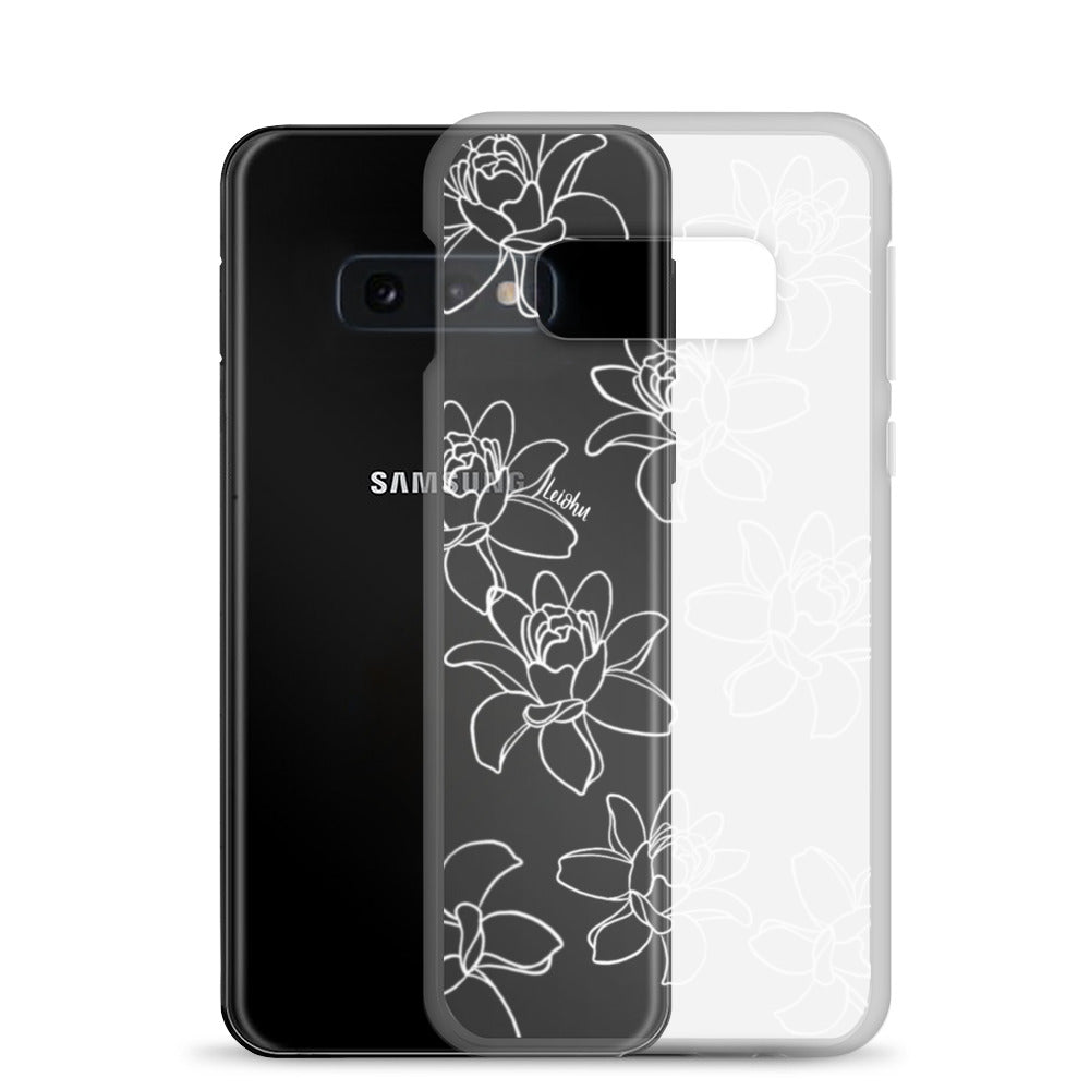 Tuberose - Clear Case for Samsung® - LEIOHU DESIGNS