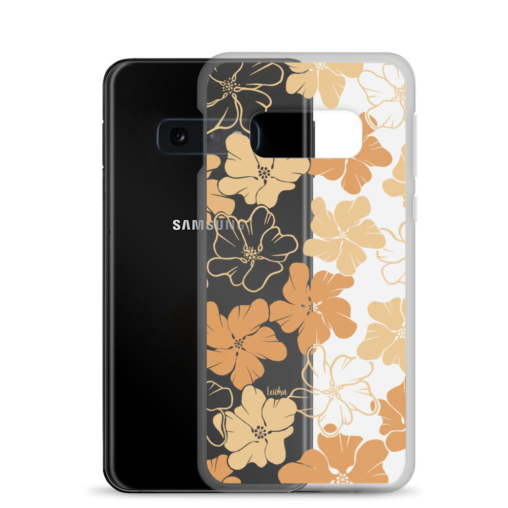 Retro Ilima - Clear Case for Samsung® - LEIOHU DESIGNS
