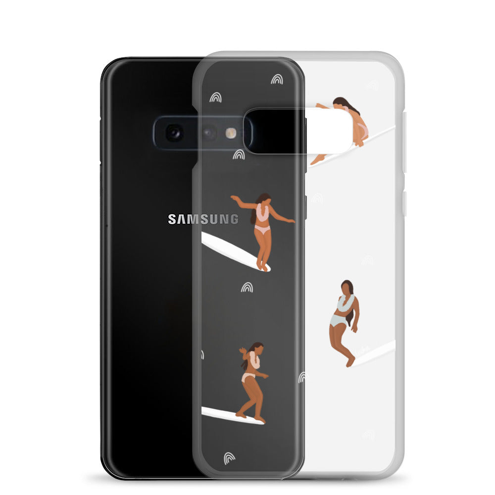 He'e Nalu - Clear Case for Samsung® - LEIOHU DESIGNS