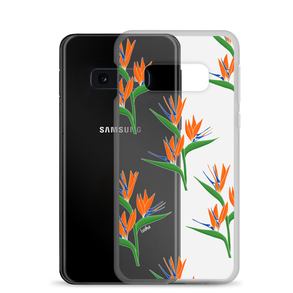 Bird of Paradise - Clear Case for Samsung® - LEIOHU DESIGNS
