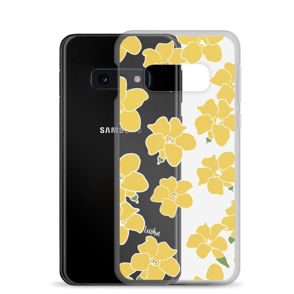 Puakenikeni - Clear Case for Samsung® - LEIOHU DESIGNS