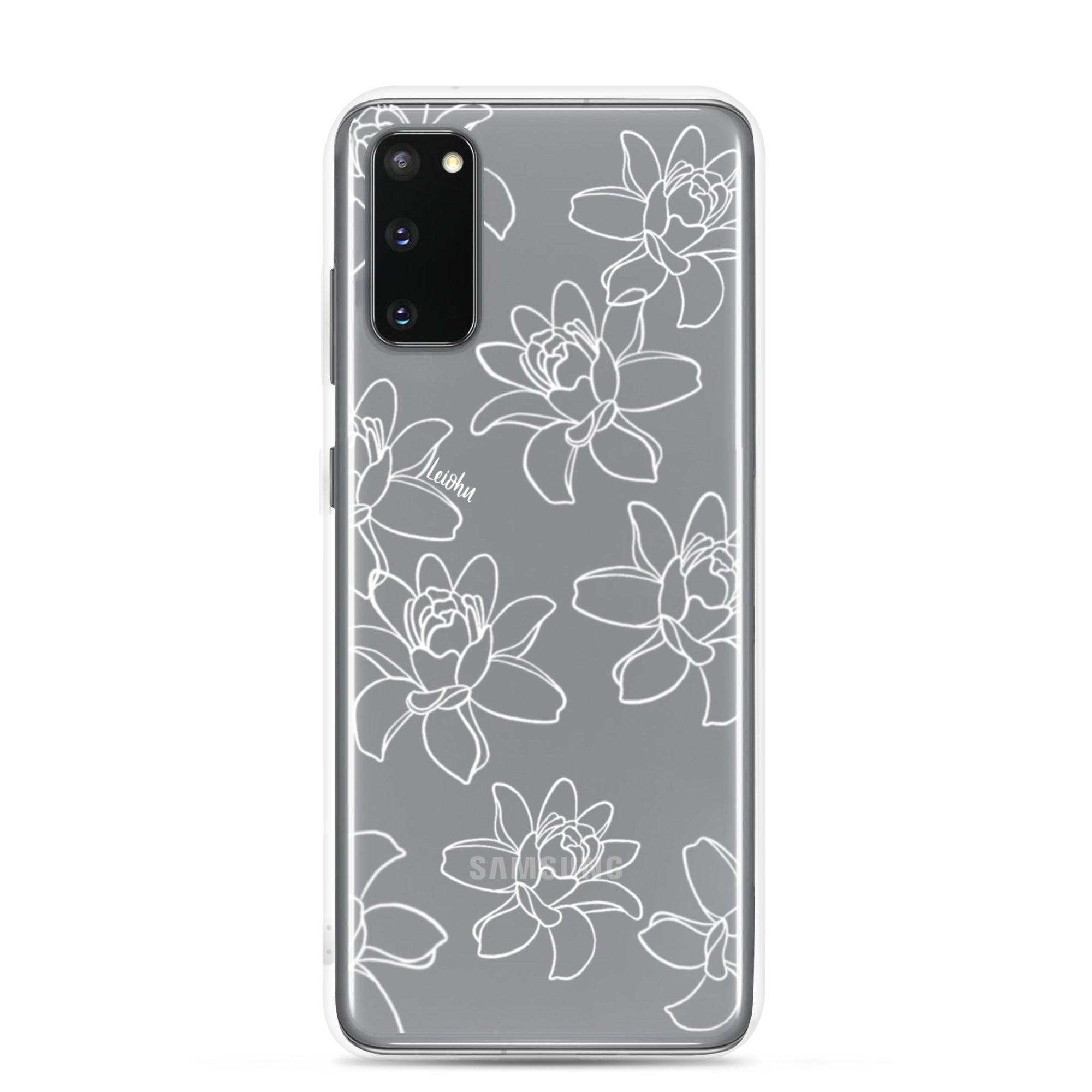 Tuberose - Clear Case for Samsung® - LEIOHU DESIGNS