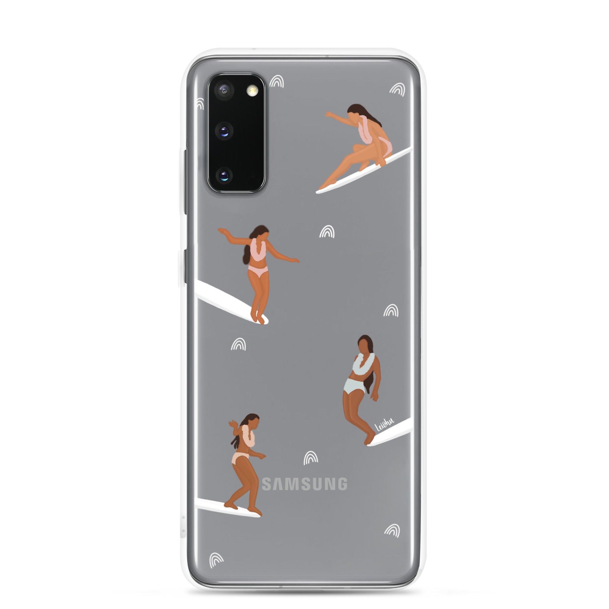 He'e Nalu - Clear Case for Samsung® - LEIOHU DESIGNS