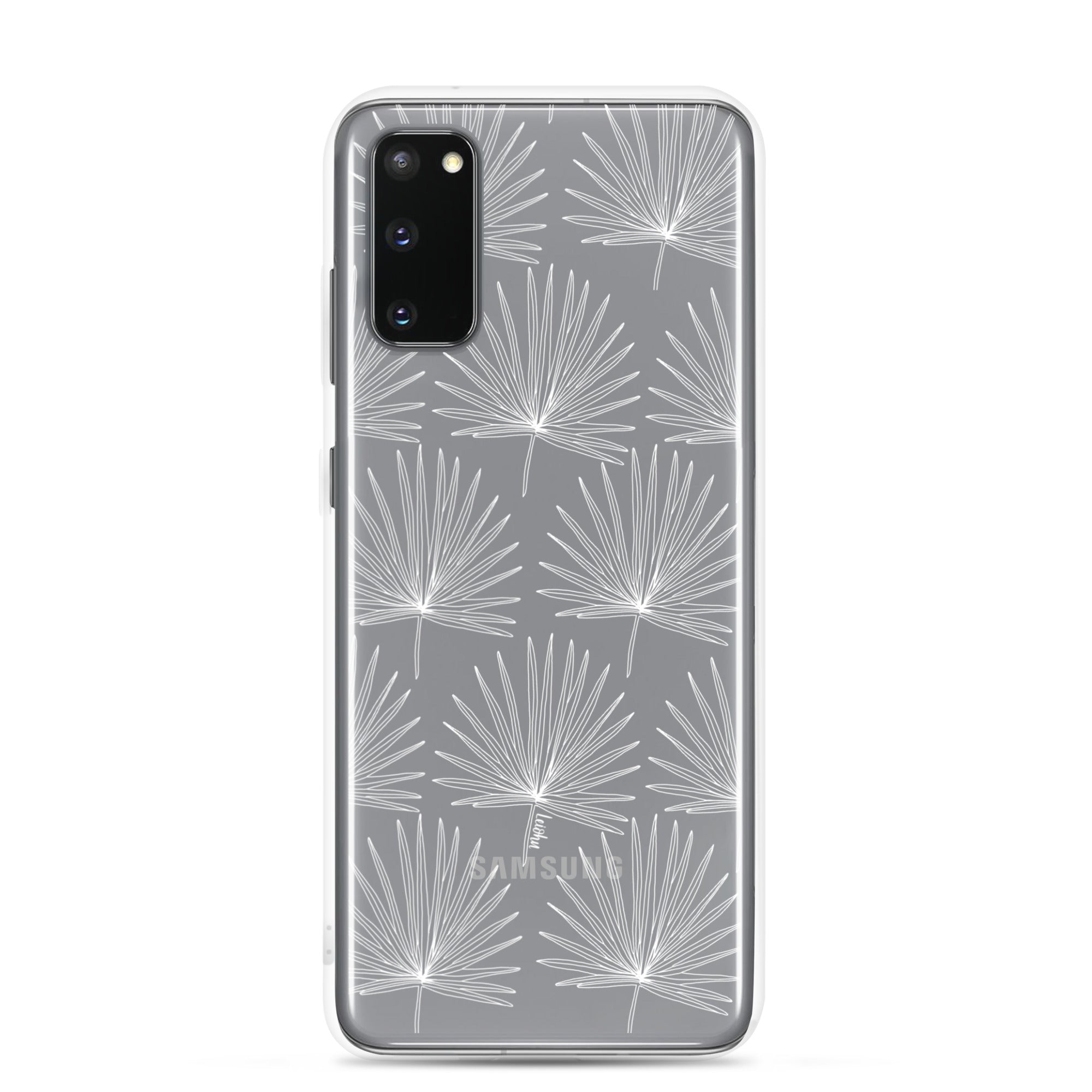 Fan Palm - Clear Case for Samsung® - LEIOHU DESIGNS