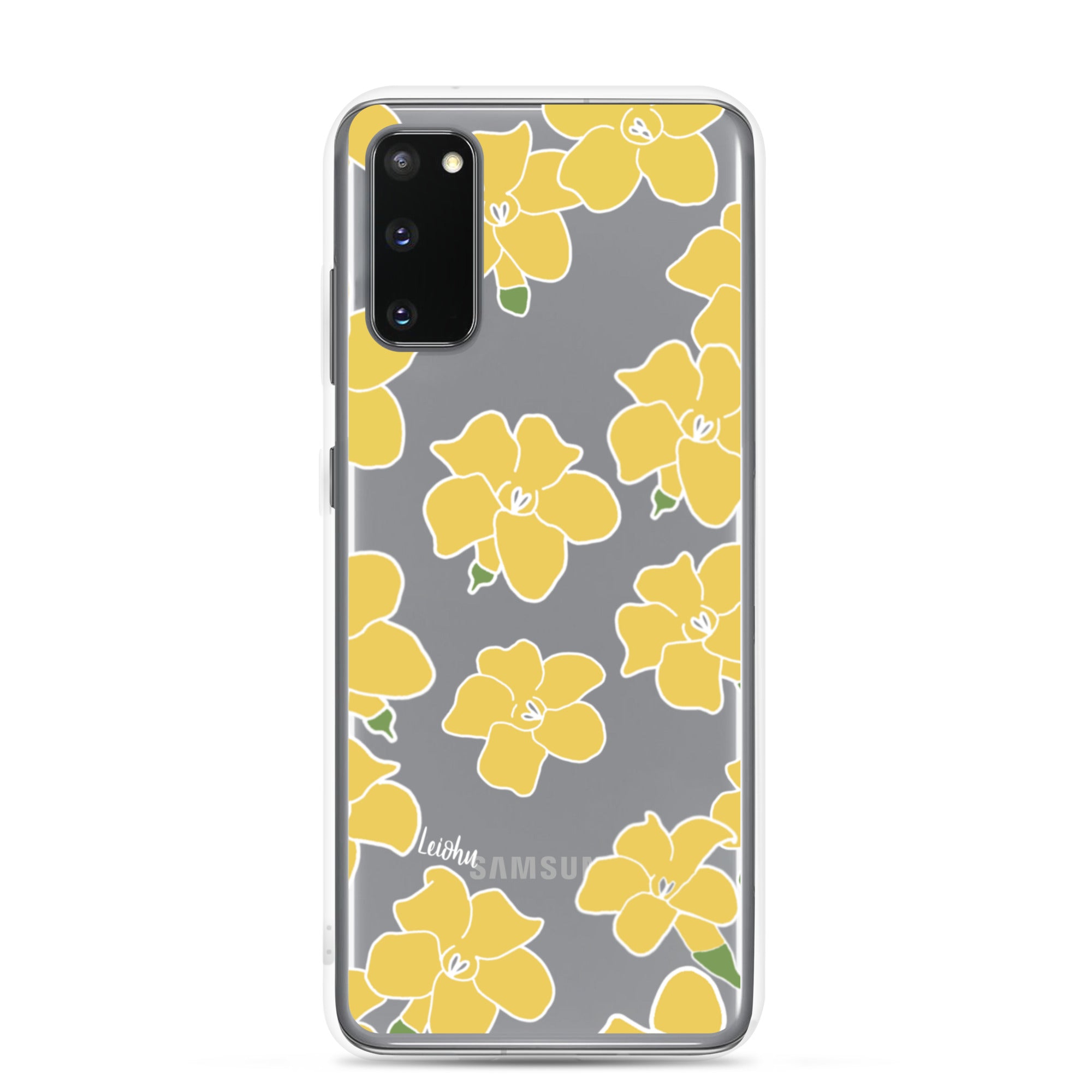 Puakenikeni - Clear Case for Samsung® - LEIOHU DESIGNS