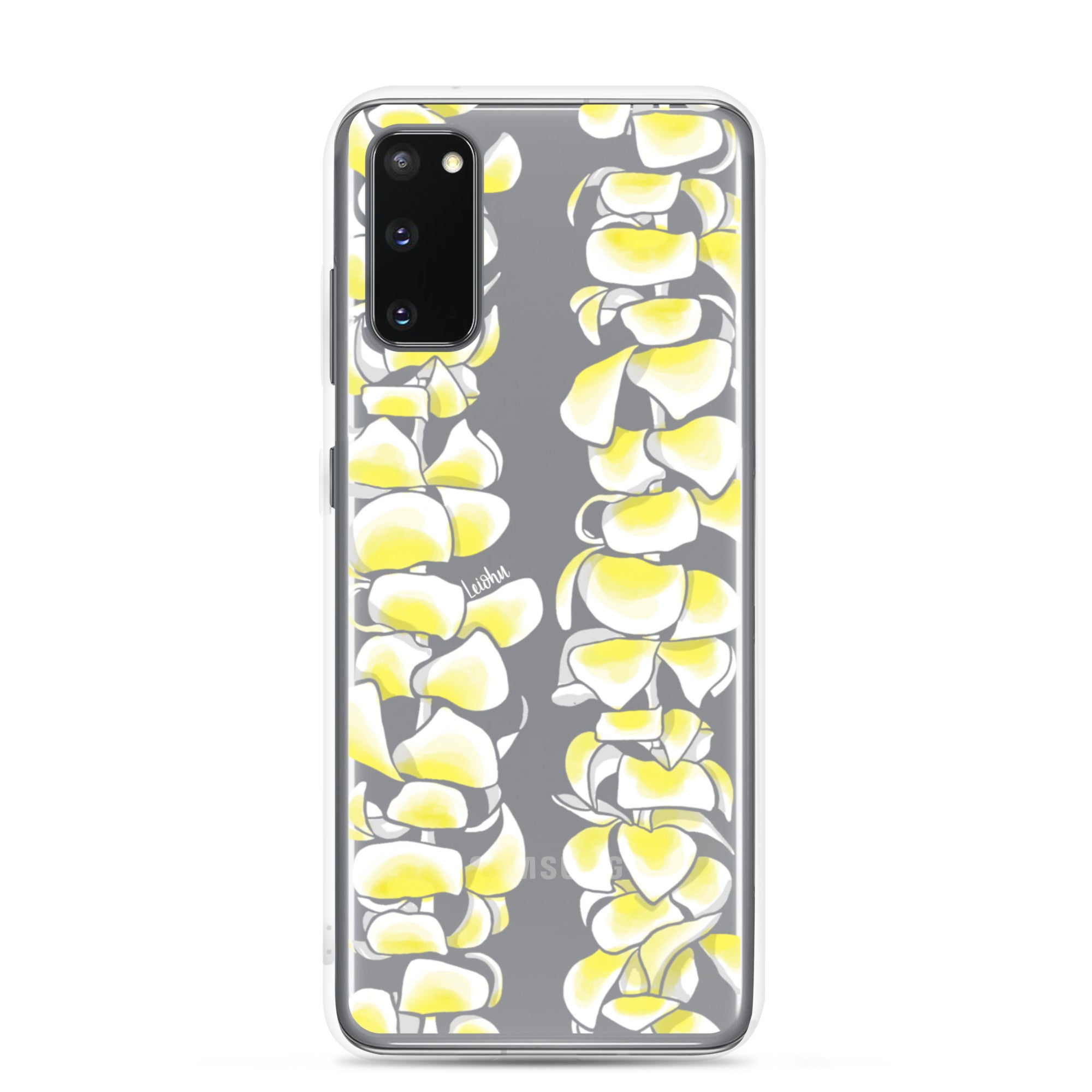 Plumeria - Clear Case for Samsung® - LEIOHU DESIGNS