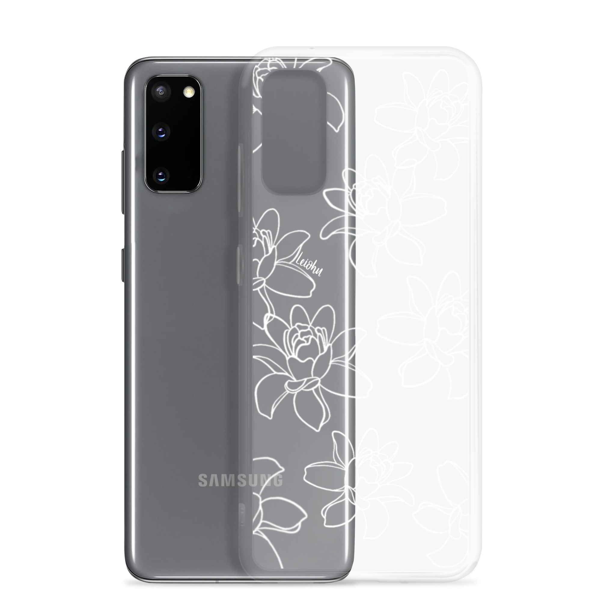 Tuberose - Clear Case for Samsung® - LEIOHU DESIGNS