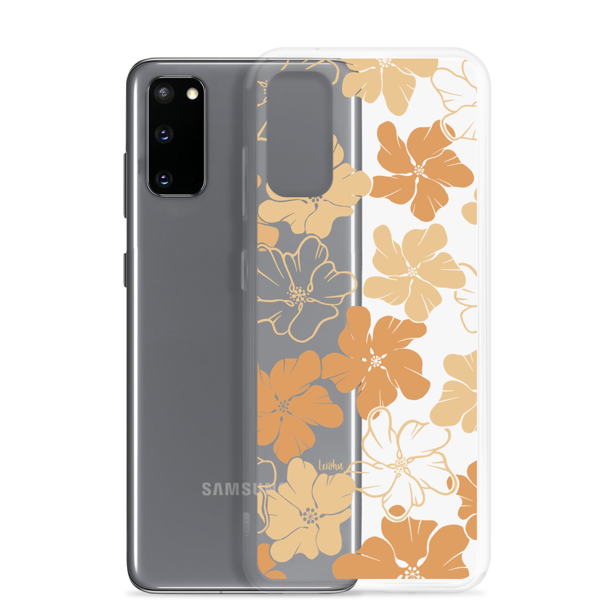 Retro Ilima - Clear Case for Samsung® - LEIOHU DESIGNS