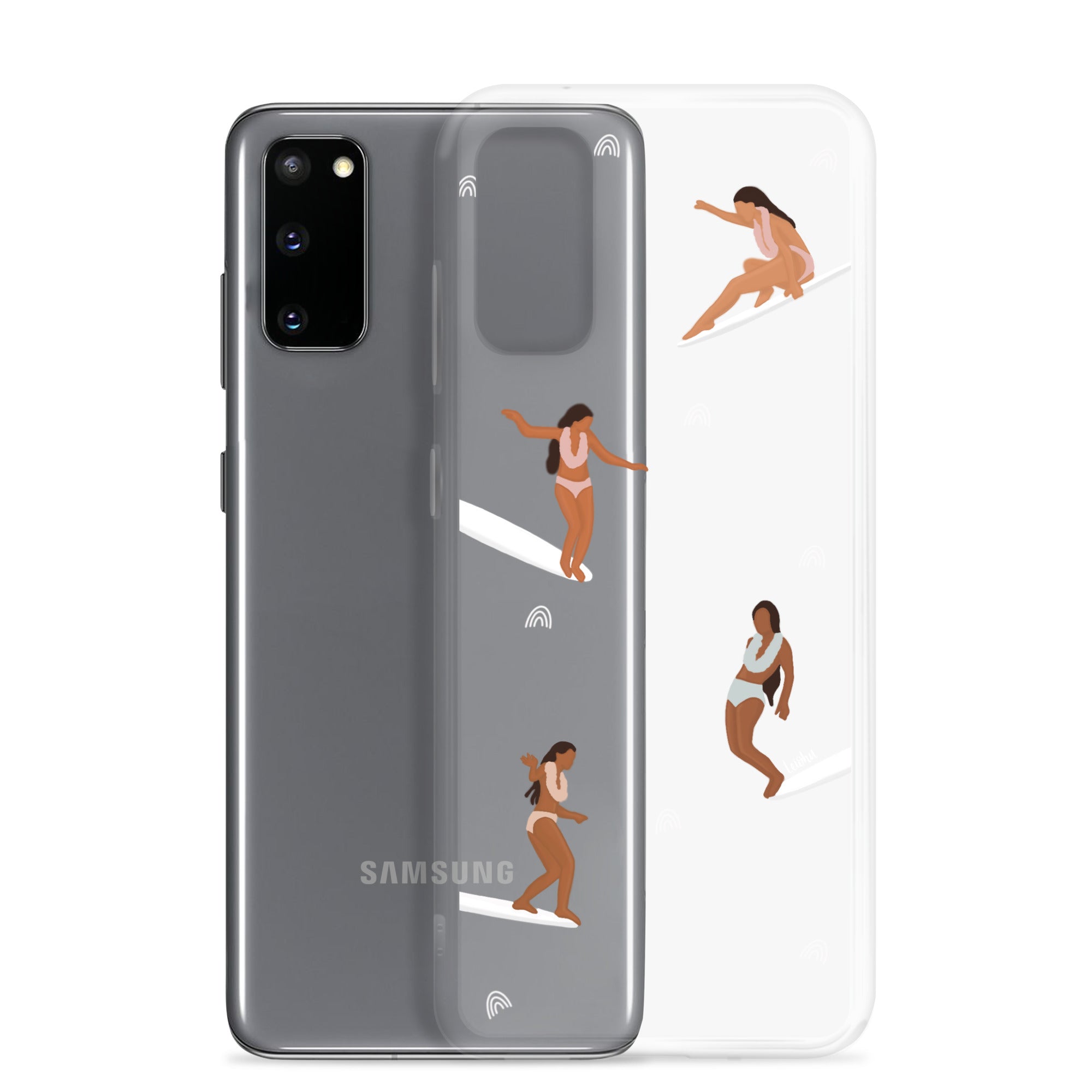 He'e Nalu - Clear Case for Samsung® - LEIOHU DESIGNS