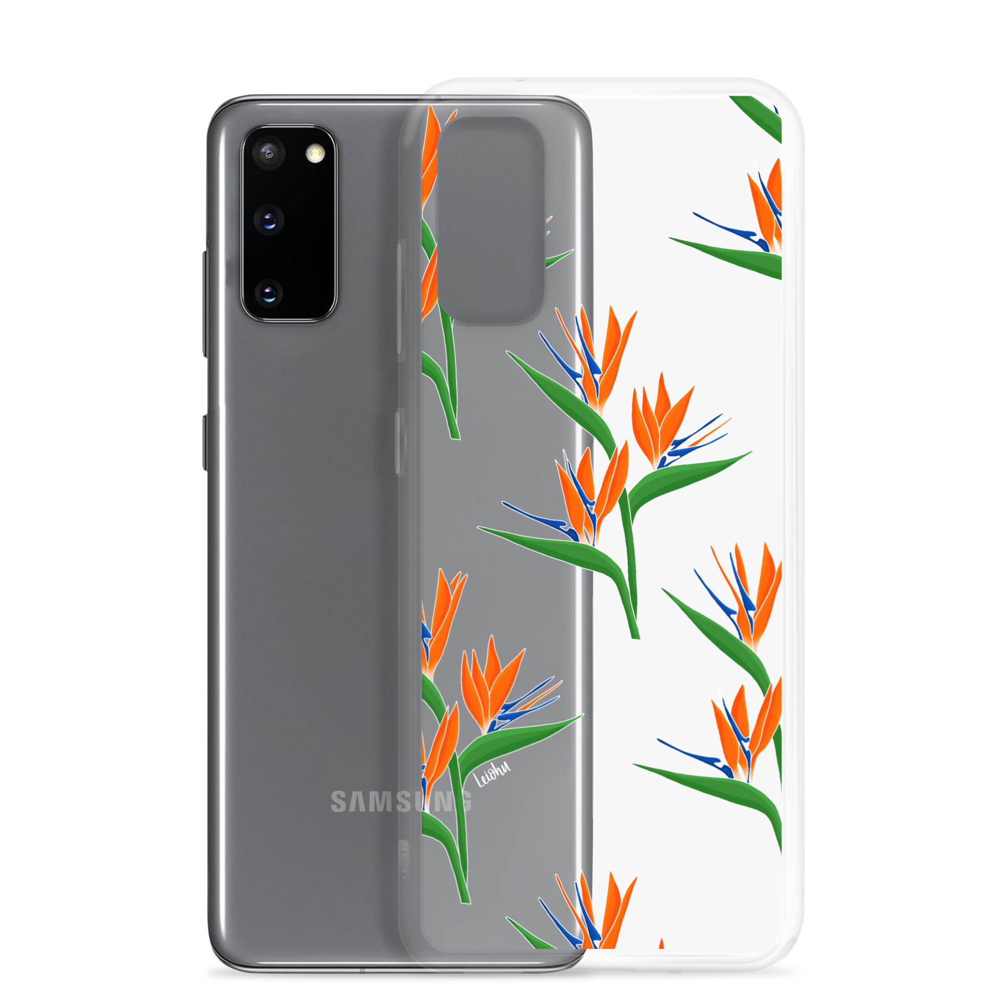 Bird of Paradise - Clear Case for Samsung® - LEIOHU DESIGNS
