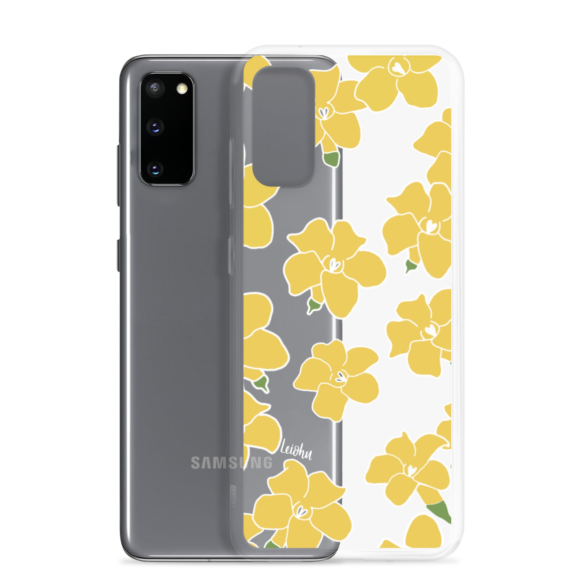 Puakenikeni - Clear Case for Samsung® - LEIOHU DESIGNS