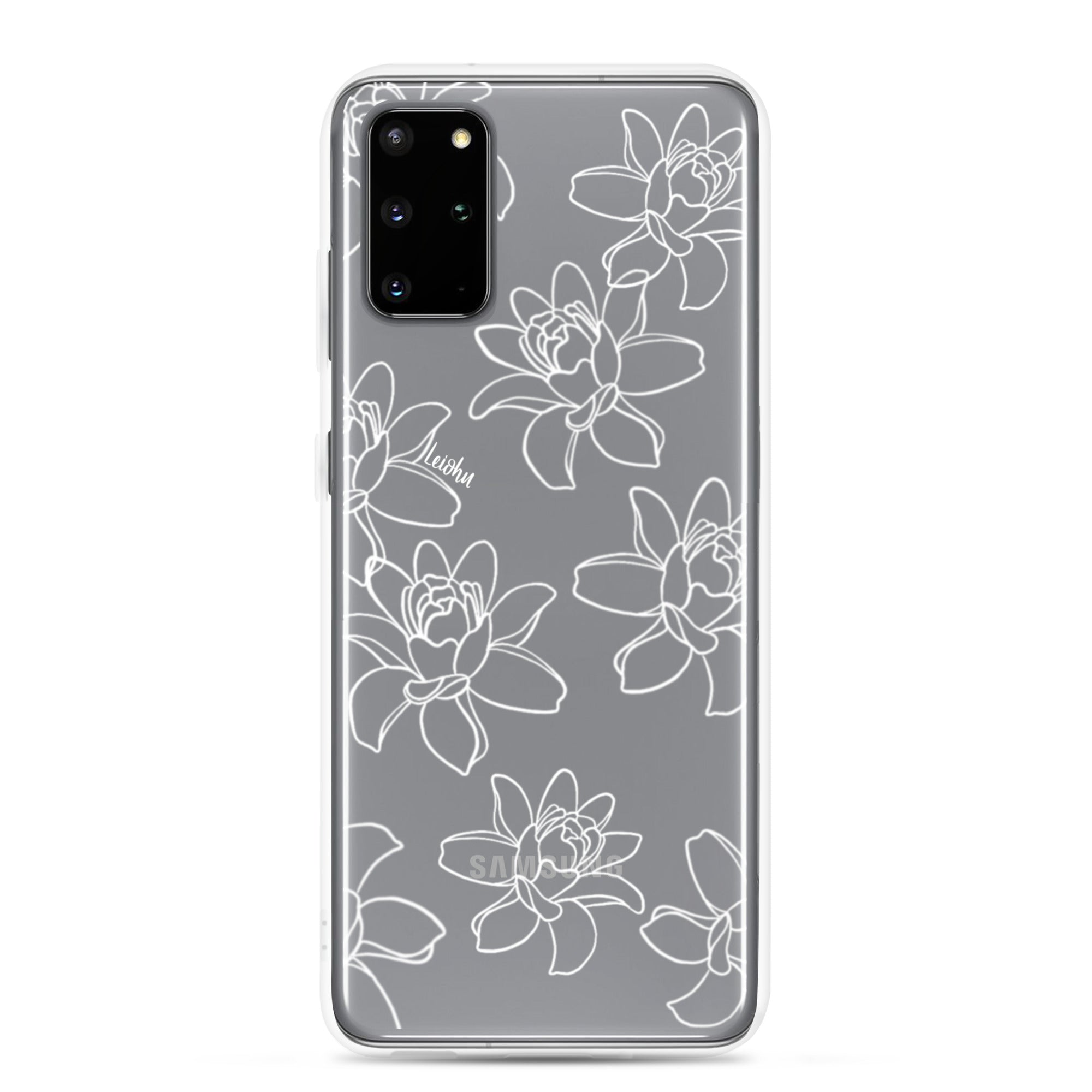 Tuberose - Clear Case for Samsung® - LEIOHU DESIGNS