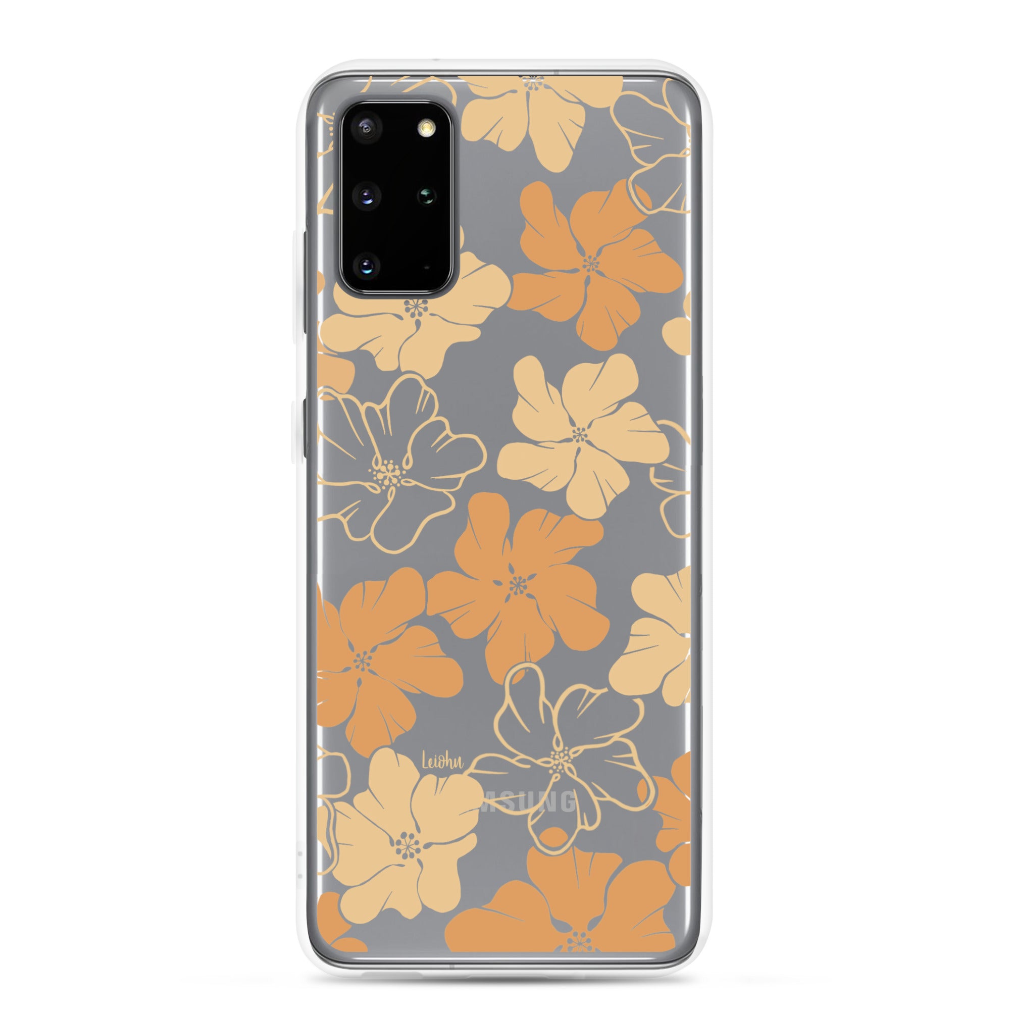 Retro Ilima - Clear Case for Samsung® - LEIOHU DESIGNS