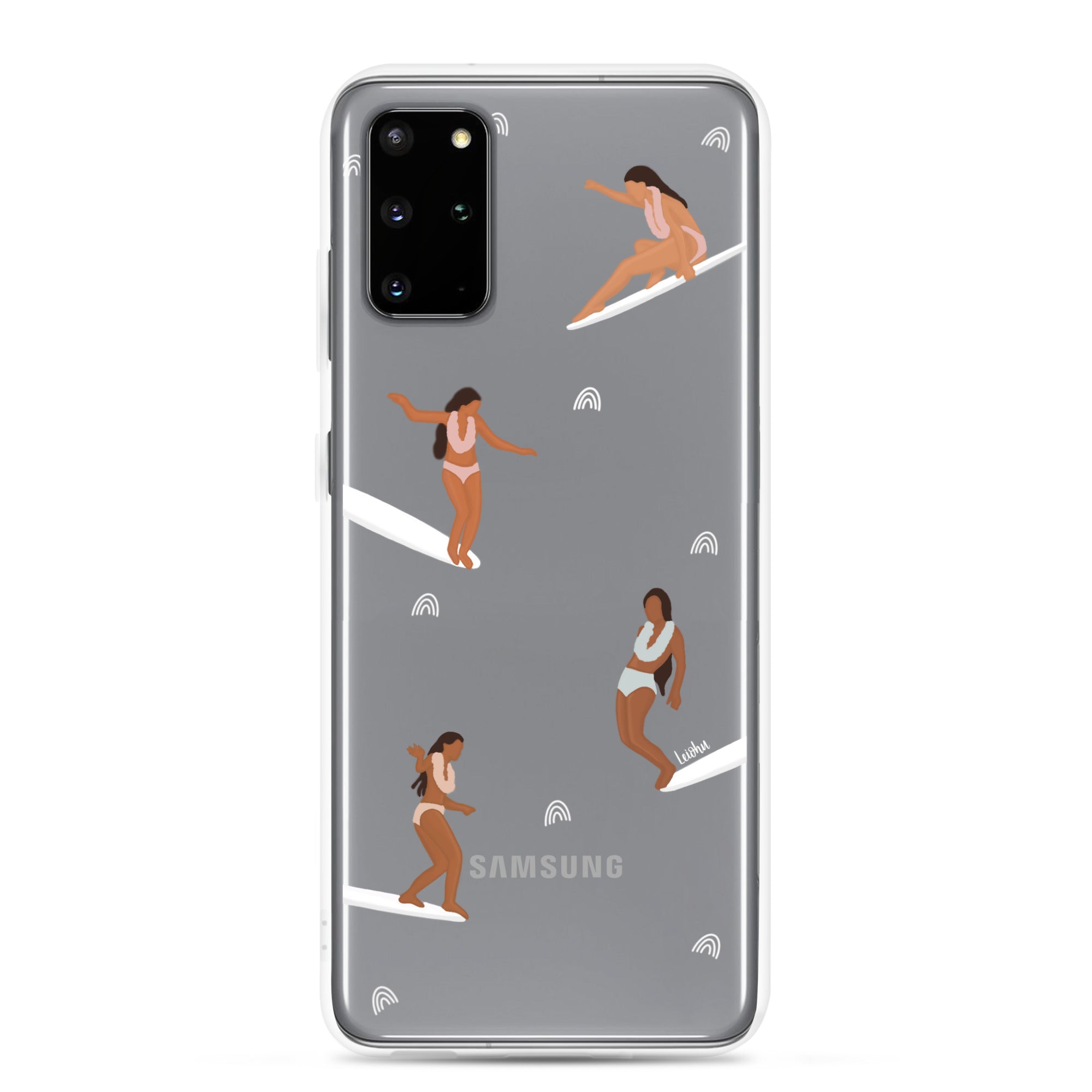 He'e Nalu - Clear Case for Samsung® - LEIOHU DESIGNS