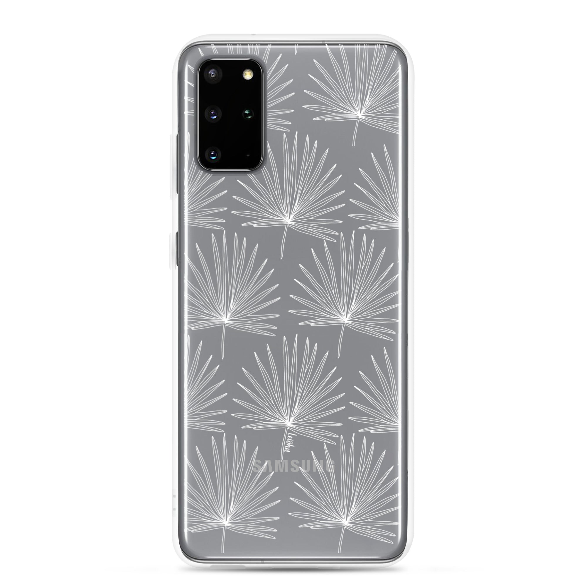 Fan Palm - Clear Case for Samsung® - LEIOHU DESIGNS