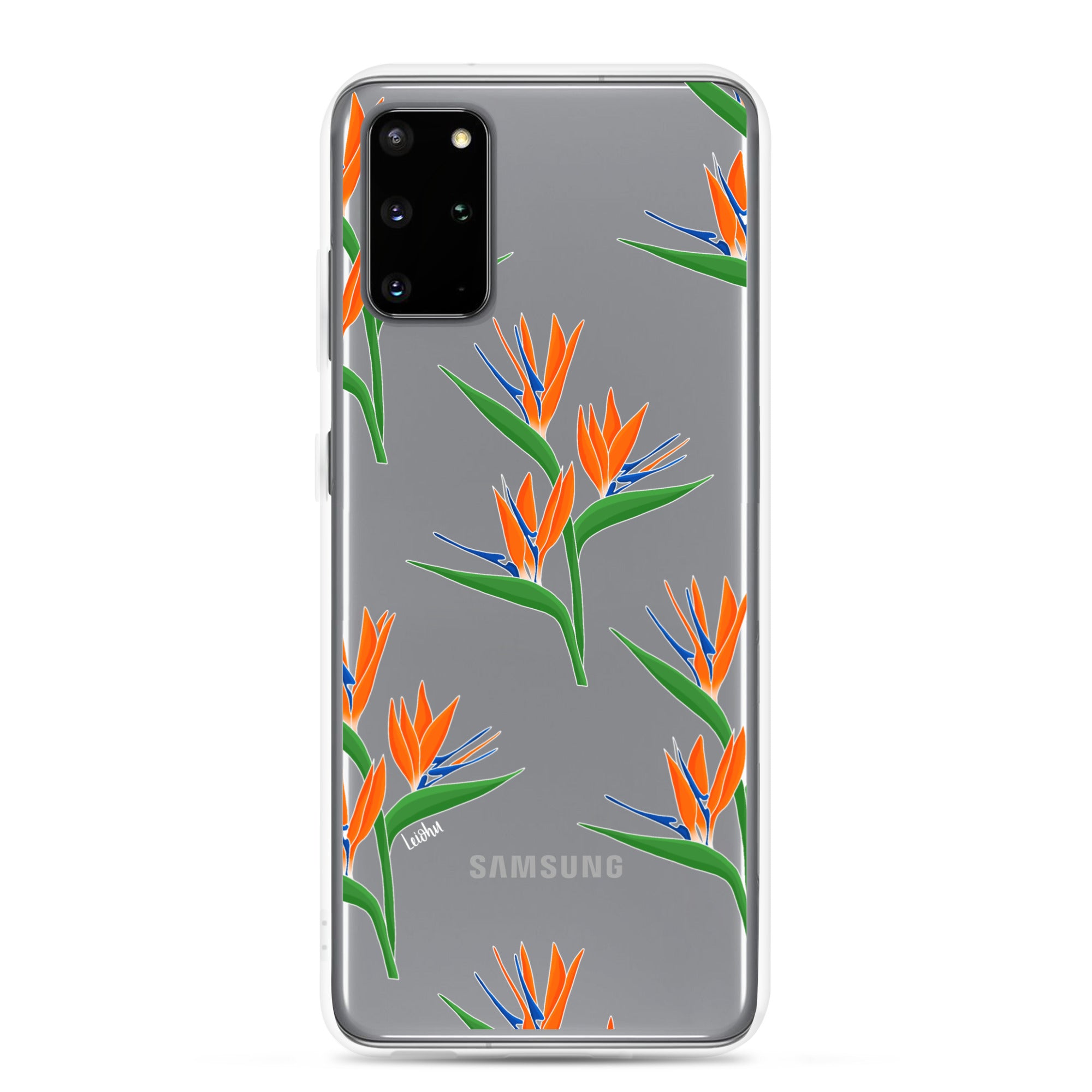 Bird of Paradise - Clear Case for Samsung® - LEIOHU DESIGNS
