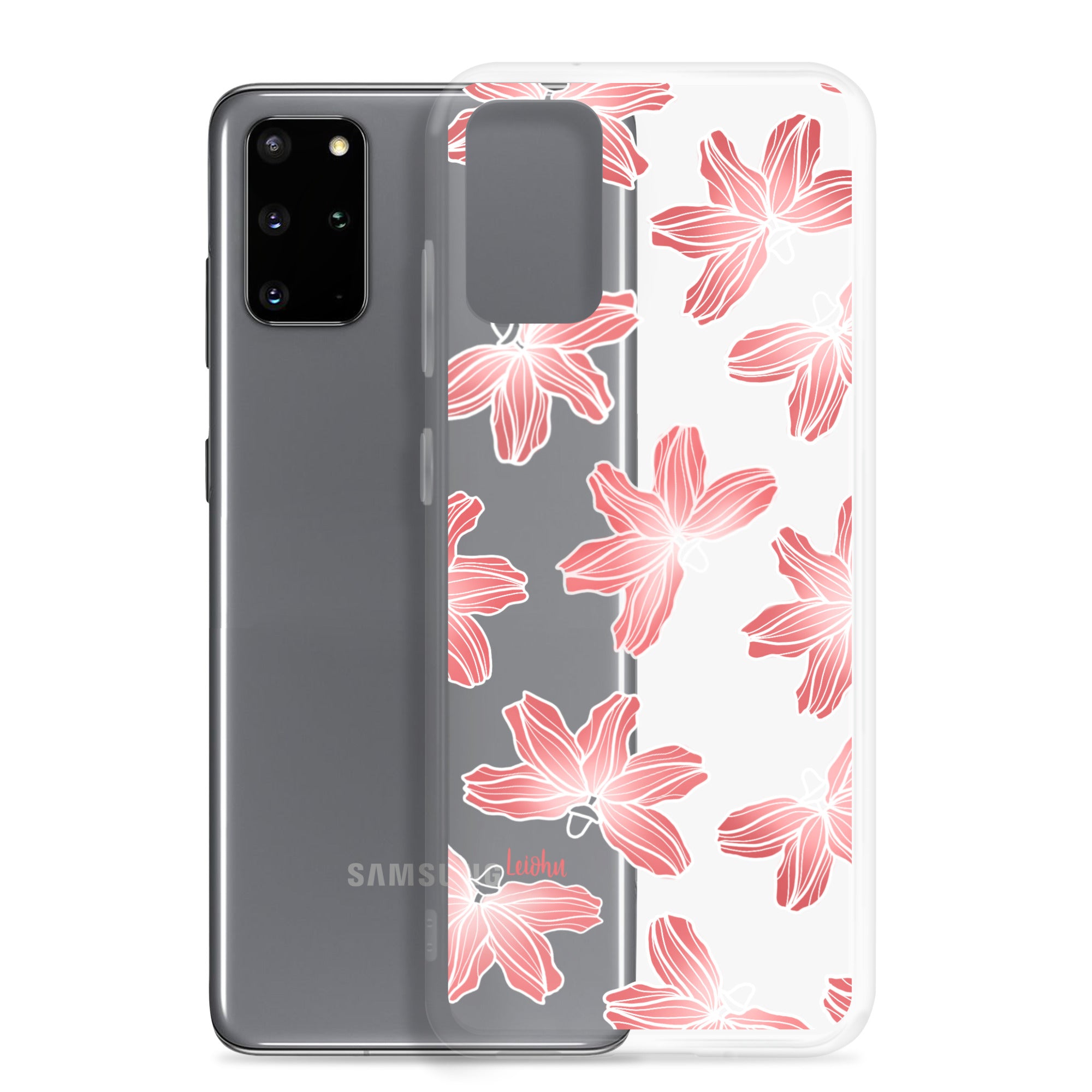 Naupaka - Clear Case for Samsung® - LEIOHU DESIGNS