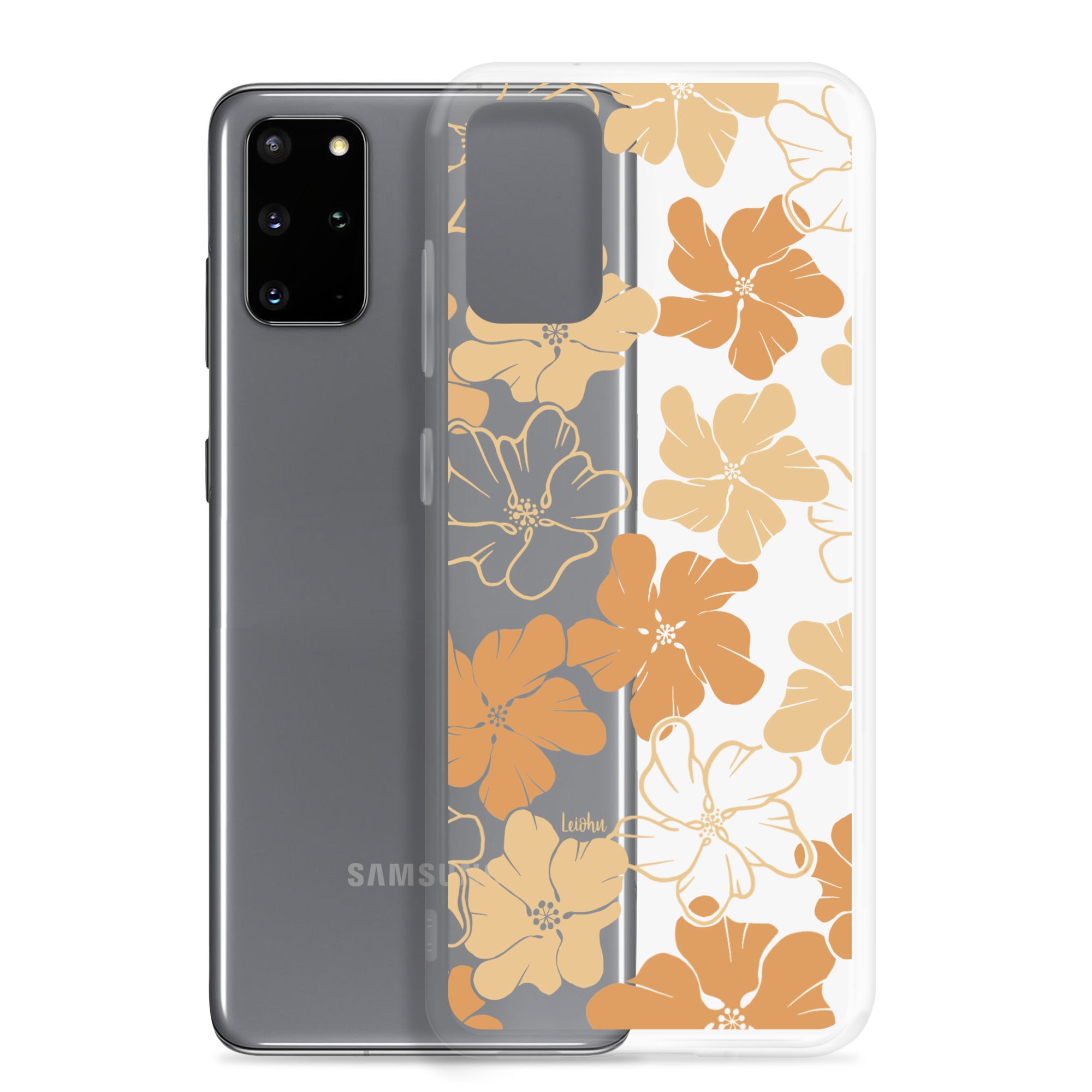 Retro Ilima - Clear Case for Samsung® - LEIOHU DESIGNS
