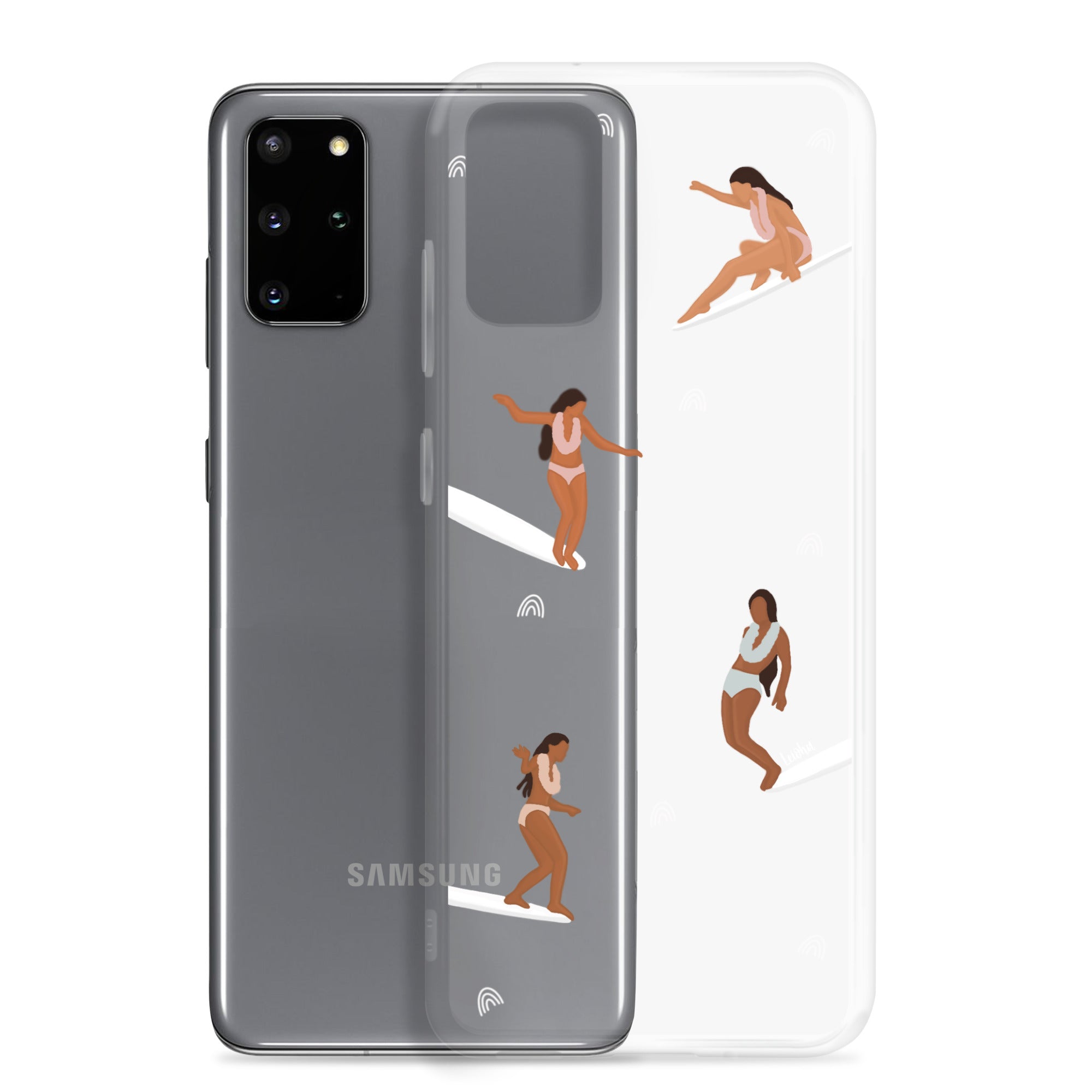 He'e Nalu - Clear Case for Samsung® - LEIOHU DESIGNS