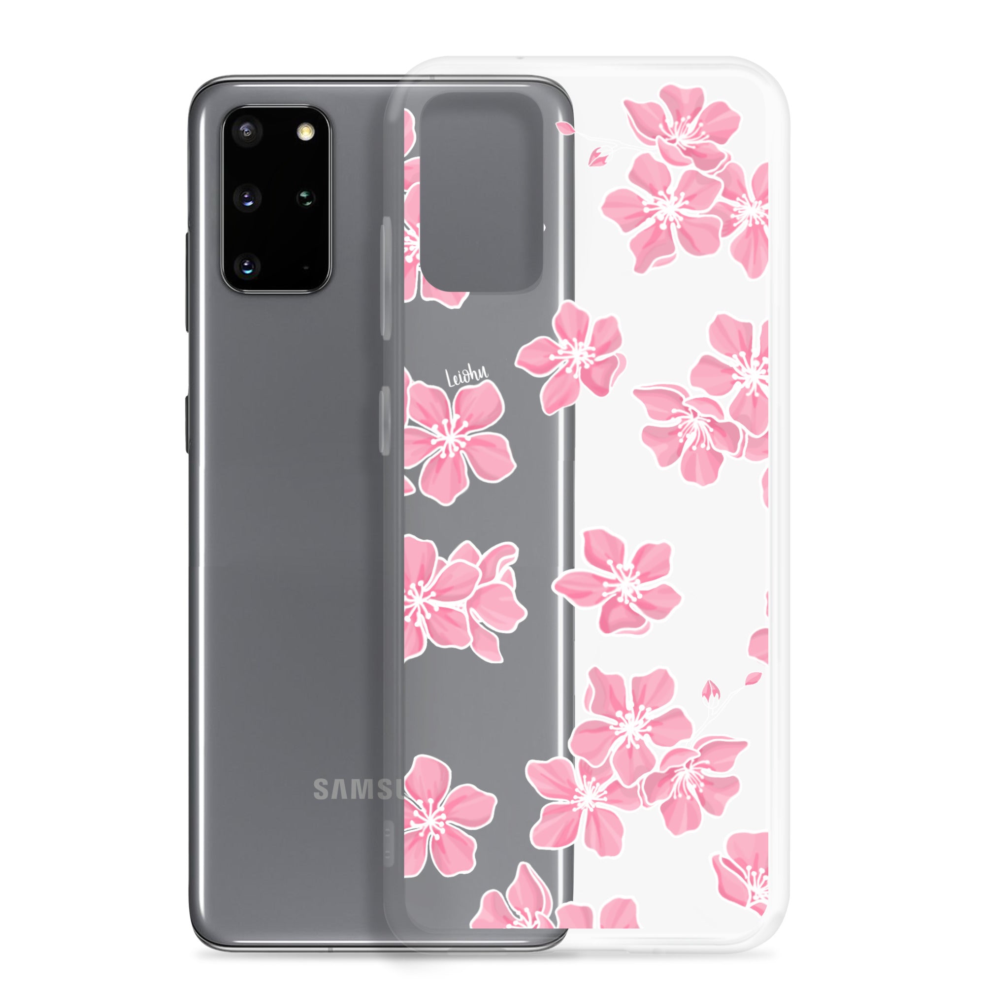 Cherry Blossom - Clear Case for Samsung® - LEIOHU DESIGNS