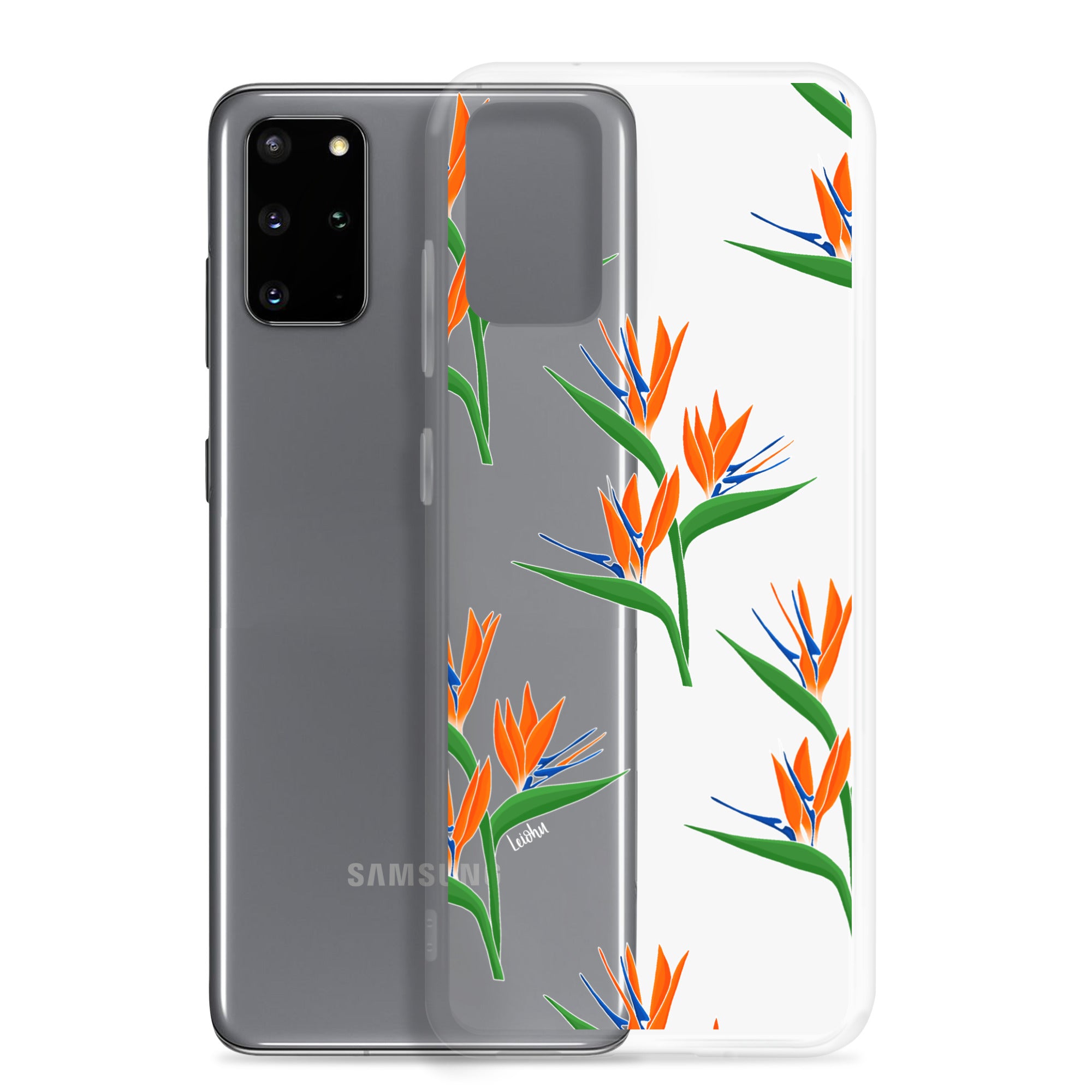 Bird of Paradise - Clear Case for Samsung® - LEIOHU DESIGNS