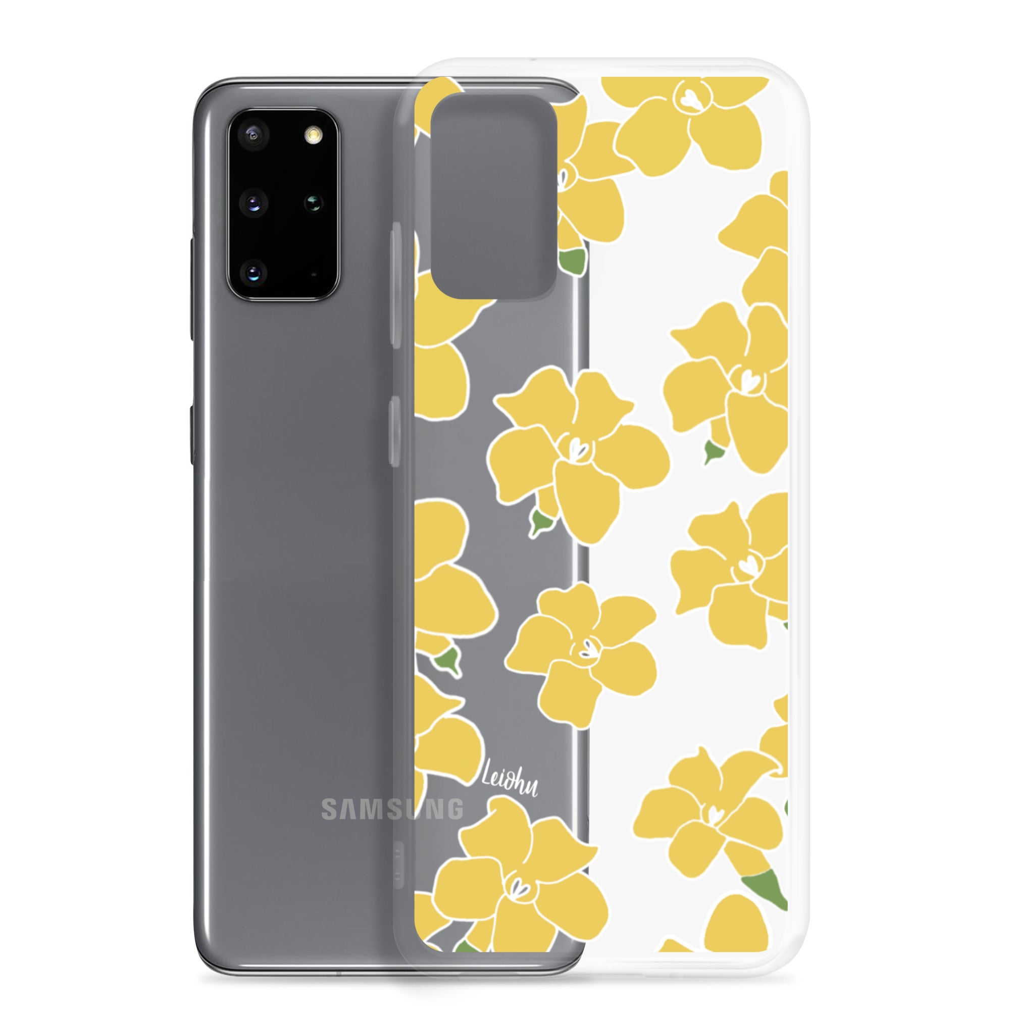 Puakenikeni - Clear Case for Samsung® - LEIOHU DESIGNS